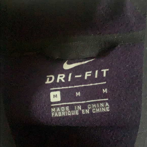 NIKE purple scoop neck hoodie - Picture 4 of 4